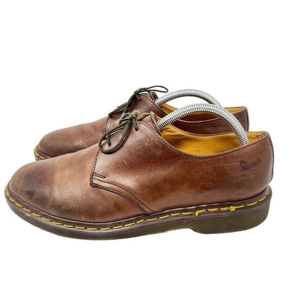 Dr. Martens 1461 Chicago Redish Brown Leather Men\'s Size 9 Oxford Shoes Lace Up main image 9